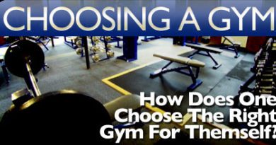 choosing a gym