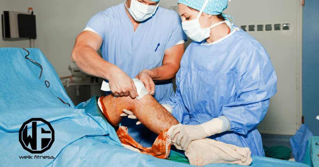 knee surgery - meniscal tear