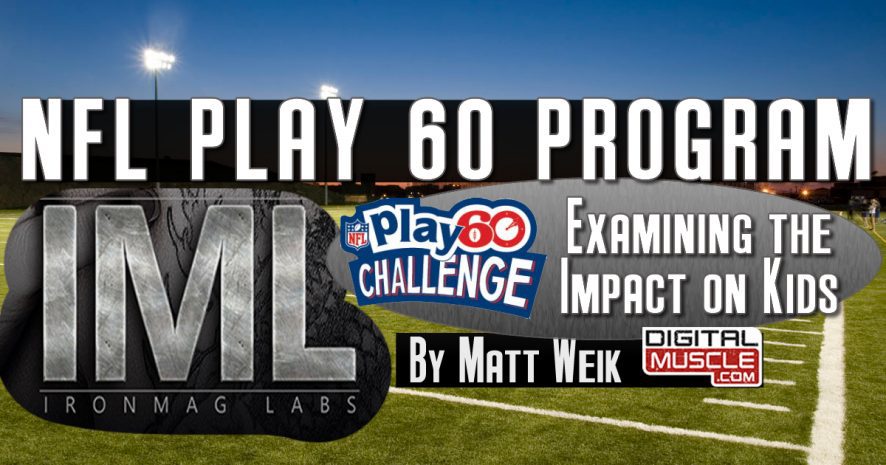 Youth Initiatives — NFL PLAY 60