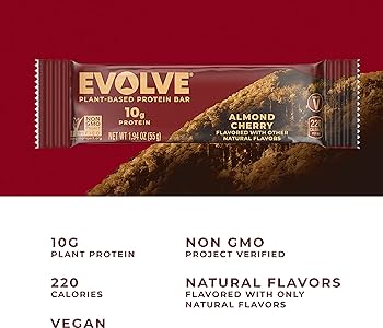 evolve protein bars