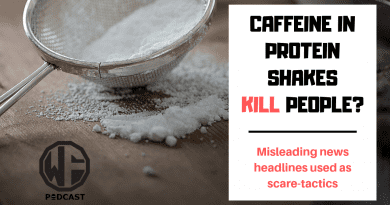 caffeine in protein shakes