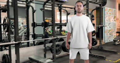 oversized gym shirts