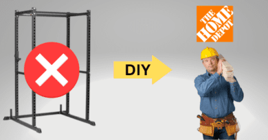 DIY squat rack