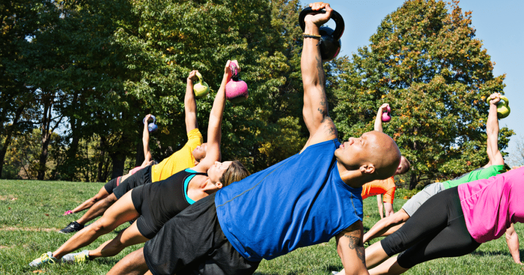 outdoor gym equipment