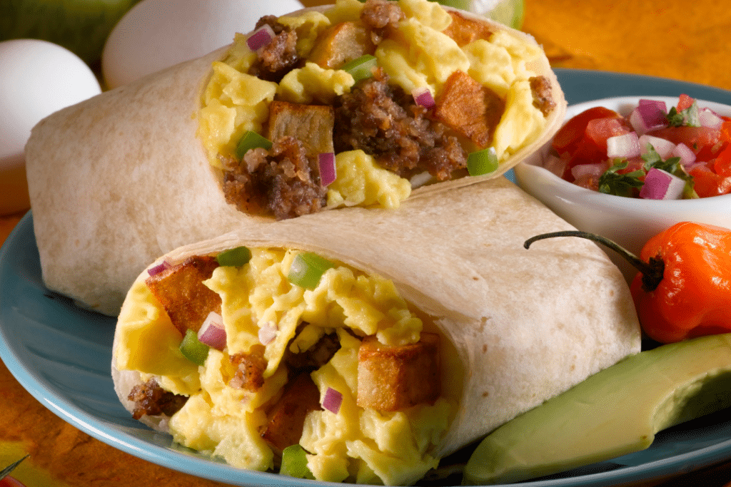 breakfast protein tortillas