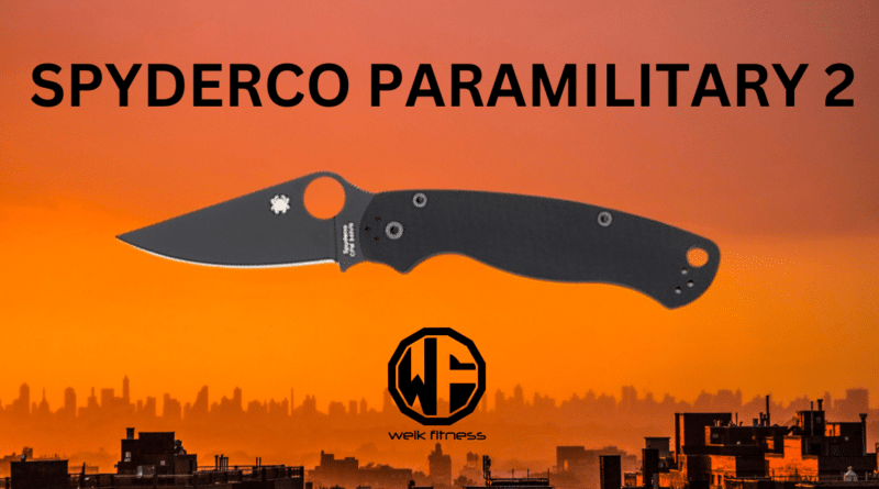 spyderco paramilitary 2