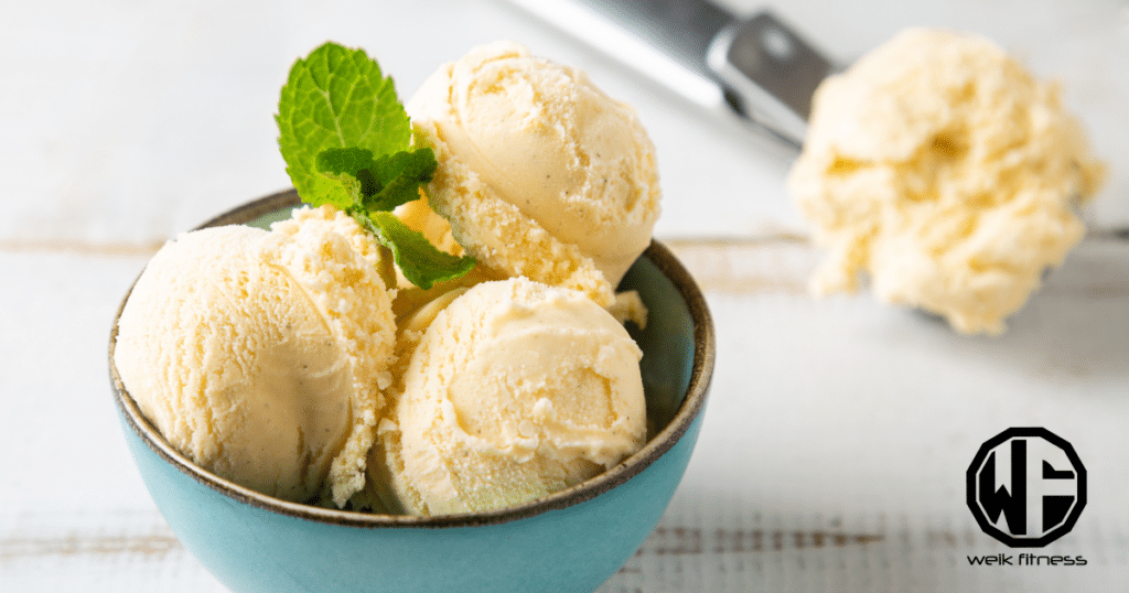 homemade protein ice cream