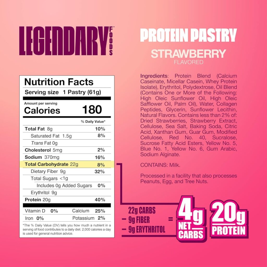 legendary foods protein pastry